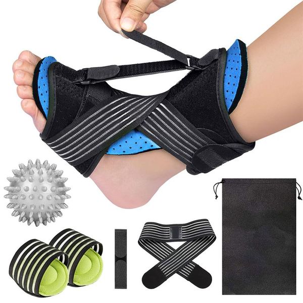 ankle support 7 pcs set protective adjustable brace compression foot drop orthosis protector sport anklet, Blue;black
ankle support 7 pcs set protective adjustable brace compression foot drop orthosis protector sport anklet, Blue;black