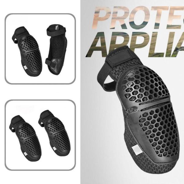 elbow & knee pads 1pair practical protector honeycomb air holes ergonomic design curve net running cycling pad, Black;gray 
elbow & knee pads 1pair practical protector honeycomb air holes ergonomic design curve net running cycling pad, Black;gray