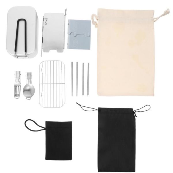 storage bags 1 set outdoor aluminum lunch case steam rack utensils folding oven tableware kit
storage bags 1 set outdoor aluminum lunch case steam rack utensils folding oven tableware kit