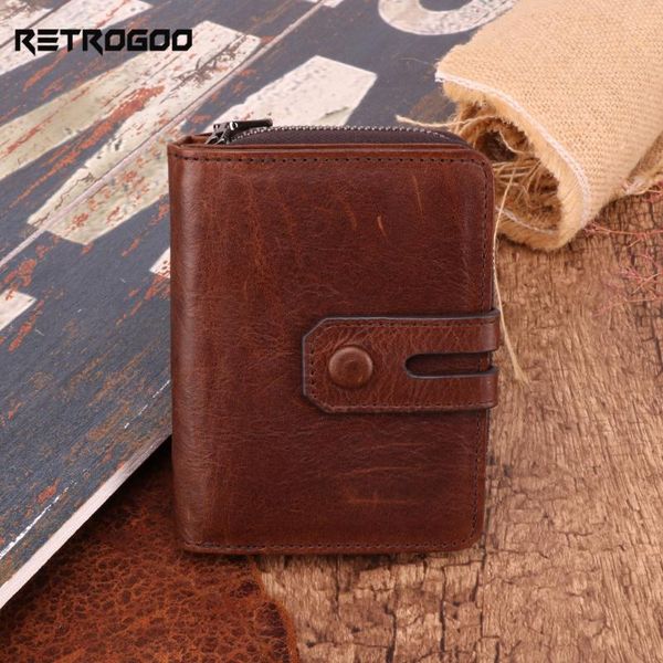 wallets retrogoo luxury fashion genuine leather card wallet men holders id holder male organizer business purse, Red;black
wallets retrogoo luxury fashion genuine leather card wallet men holders id holder male organizer business purse, Red;black