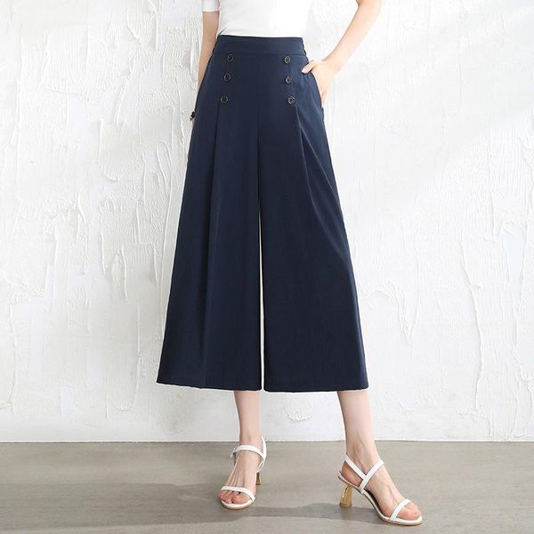 women's pants & capris wide leg skirts summer high waist elegant fashion plus size 4xl loose casual office lady straight mom 1113, Black;white
women's pants & capris wide leg skirts summer high waist elegant fashion plus size 4xl loose casual office lady straight mom 1113, Black;white
