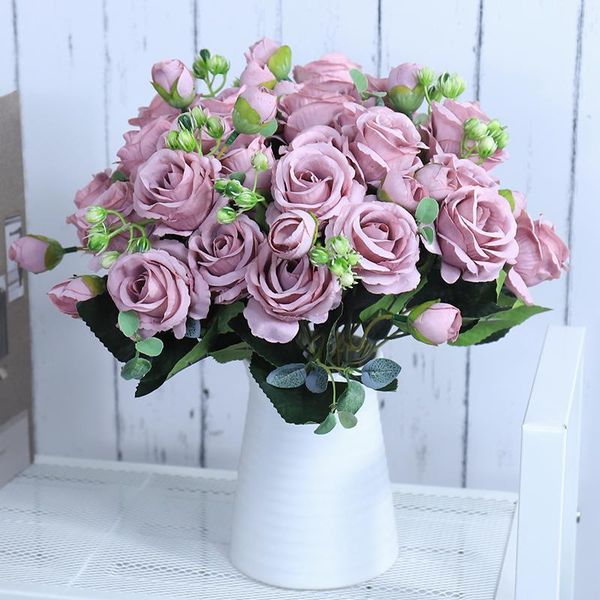 beautiful roses artificial flowers luxurious wedding decoration silk fake for home decor white accessories decorative & wreaths
beautiful roses artificial flowers luxurious wedding decoration silk fake for home decor white accessories decorative & wreaths