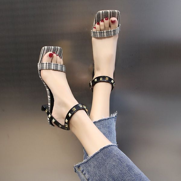 2021 new summer new heels women sandals open toe shoes women thin heels high heels party dress sandals, Black
2021 new summer new heels women sandals open toe shoes women thin heels high heels party dress sandals, Black