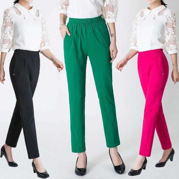women's pants & capris middle aged and old women spring autumn korean cotton printed straight female casual high elastic waist trousers, Black;white
women's pants & capris middle aged and old women spring autumn korean cotton printed straight female casual high elastic waist trousers, Black;white