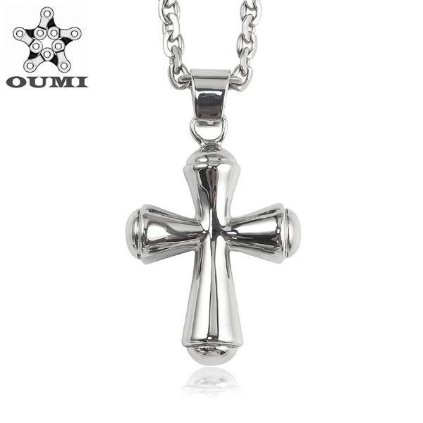 classic crosin ch new stainless steel pendant simple o-shaped chain cross necklace accessories
classic crosin ch new stainless steel pendant simple o-shaped chain cross necklace accessories