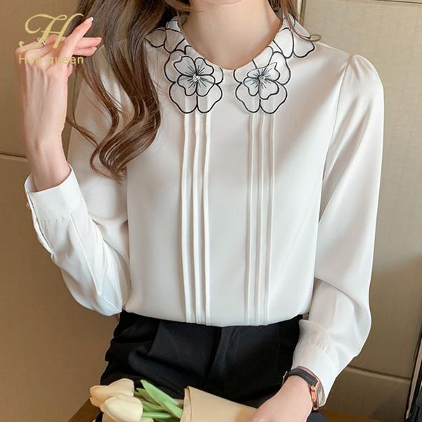 women's blouses & shirts h han queen 2021 autumn wear to work female simple white shirt korean casual blouse occupation blusa
women's blouses & shirts h han queen 2021 autumn wear to work female simple white shirt korean casual blouse occupation blusa