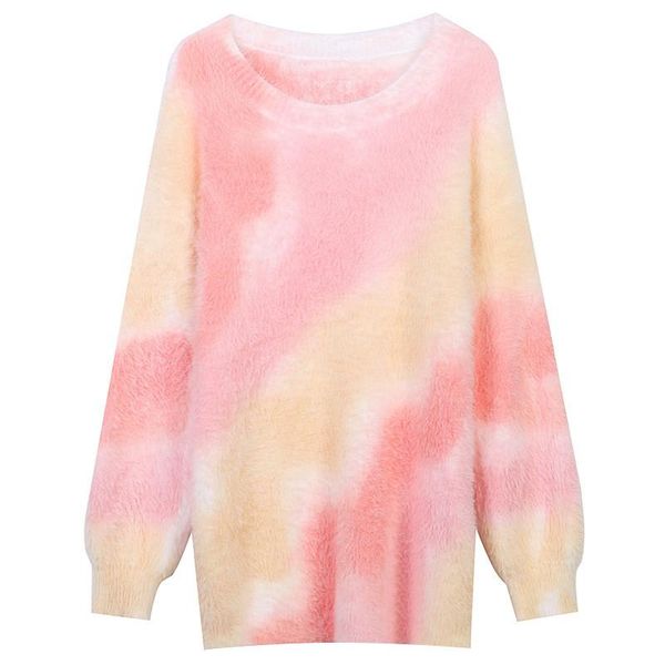 rainbow color women winter sweater and pullovers o neck vintage knitwear long sleeve oversized pull jumpers chic outwear women's sweate, White;black
rainbow color women winter sweater and pullovers o neck vintage knitwear long sleeve oversized pull jumpers chic outwear women's sweate, White;black