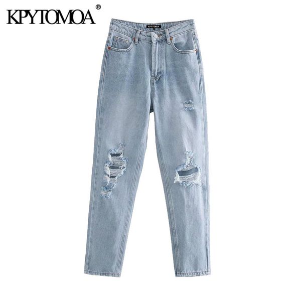 kpytomoa women 2021 chic fashion ripped hole side pockets jeans vintage high waist zipper fly denim female ankle trousers mujer, Blue
kpytomoa women 2021 chic fashion ripped hole side pockets jeans vintage high waist zipper fly denim female ankle trousers mujer, Blue