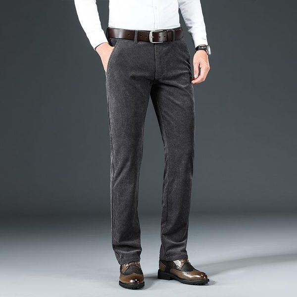 men's pants corduroy men 2021 autumn and winter business casual stretch regular-fit trousers 5 color options, Black
men's pants corduroy men 2021 autumn and winter business casual stretch regular-fit trousers 5 color options, Black