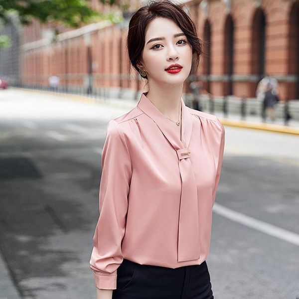 women's blouses & shirts tie shirt bow long sleeve autumn and winter 2021 fashion temperament versatile professional white chiffon
women's blouses & shirts tie shirt bow long sleeve autumn and winter 2021 fashion temperament versatile professional white chiffon