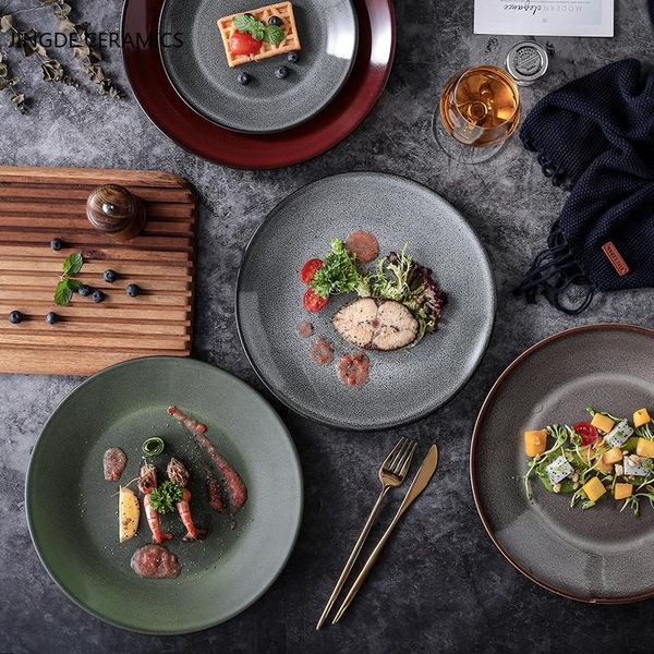 european style ceramic dinner plate dessert plates kitchen tableware spaghetti steak dishes household breakfast tray &
european style ceramic dinner plate dessert plates kitchen tableware spaghetti steak dishes household breakfast tray &