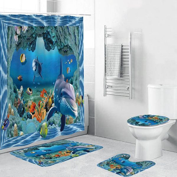 shower curtains underwater world dolphin bath curtain 3d bathroom waterproof non-slip toilet rug mat set
shower curtains underwater world dolphin bath curtain 3d bathroom waterproof non-slip toilet rug mat set