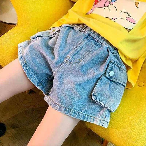 girls cotton denim jeans shorts children thin soft trousers kids casual clothes clothing 3 12 years, Black
girls cotton denim jeans shorts children thin soft trousers kids casual clothes clothing 3 12 years, Black