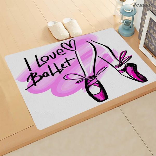 carpets ballet girl printed doormat non-slip soft flannel carpet decor cartoon shoes floor door mat for hallway 40x60cm
carpets ballet girl printed doormat non-slip soft flannel carpet decor cartoon shoes floor door mat for hallway 40x60cm