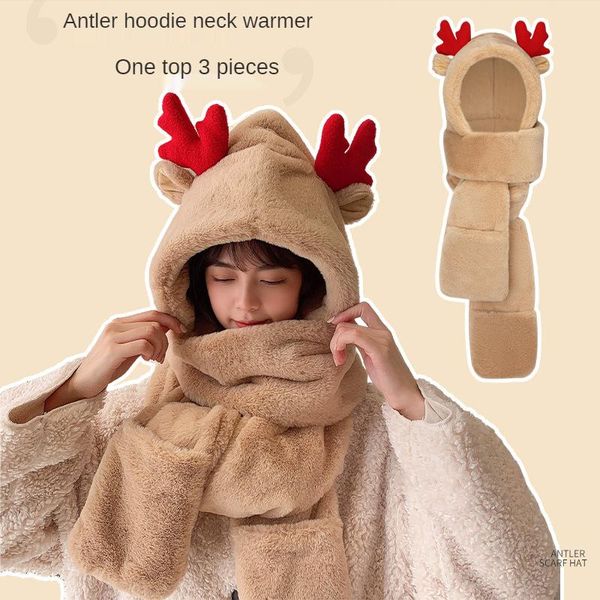 hats, scarves & gloves sets 3pcs cute women winter hat and scarf set korean keep warm one glove ear hats for christmas gifts, Blue;gray
hats, scarves & gloves sets 3pcs cute women winter hat and scarf set korean keep warm one glove ear hats for christmas gifts, Blue;gray