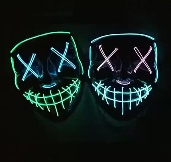 party decoration halloween led mask light up mixed color masque glow in dark cosplay custom scary
party decoration halloween led mask light up mixed color masque glow in dark cosplay custom scary