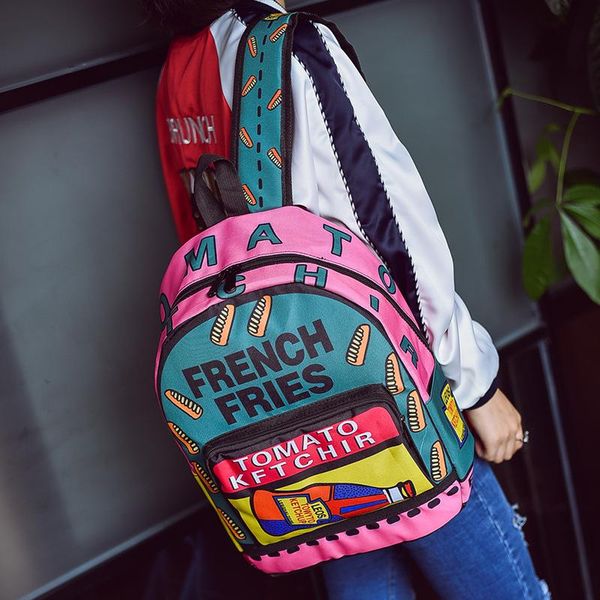 backpack harajuku college wind vintage letters street student bag female school bags for teenage girls bagpack back
backpack harajuku college wind vintage letters street student bag female school bags for teenage girls bagpack back