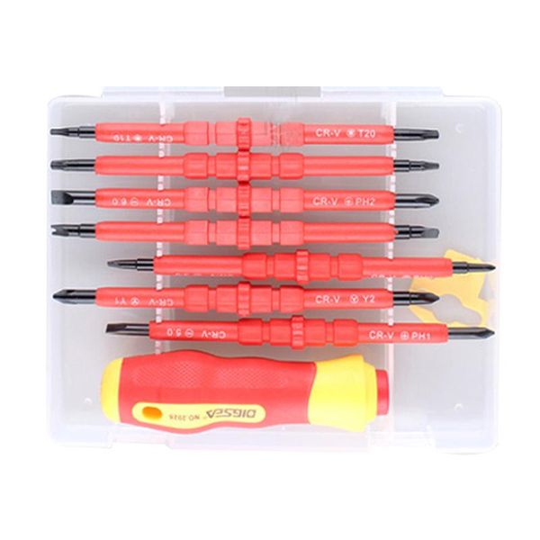 professional hand tool sets 14-in-1 multifunction quick screwdriver set insulating screwdrivers for electrican household tools multitoo
professional hand tool sets 14-in-1 multifunction quick screwdriver set insulating screwdrivers for electrican household tools multitoo