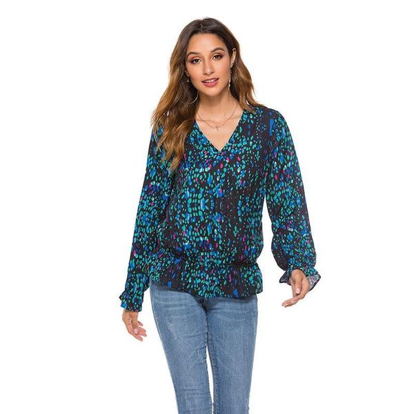 women's blouses & shirts fashion women blouse floral print v neck and vintage long-sleeved slim s harajuku female blusas plus size, White
women's blouses & shirts fashion women blouse floral print v neck and vintage long-sleeved slim s harajuku female blusas plus size, White