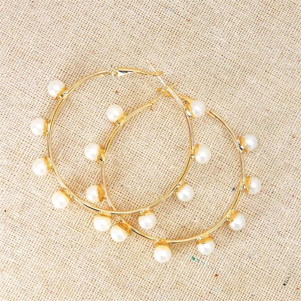 hoop & huggie zhongvi vintage large white gold pearl earrings for women girl original twisted circle big round fashion jewelry, Golden;silver
hoop & huggie zhongvi vintage large white gold pearl earrings for women girl original twisted circle big round fashion jewelry, Golden;silver