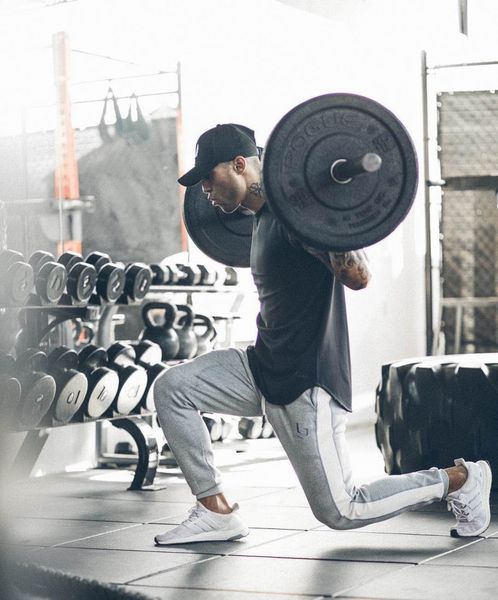 men's pants muscle boy brothers fitness autumn color matching straight tube outdoor running training wear, Black
men's pants muscle boy brothers fitness autumn color matching straight tube outdoor running training wear, Black