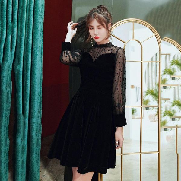ethnic clothing mesh-velour patchwork women cheongsam lace perspective qipao black lantern sleeves evening party dress gown halter vest, Red
ethnic clothing mesh-velour patchwork women cheongsam lace perspective qipao black lantern sleeves evening party dress gown halter vest, Red