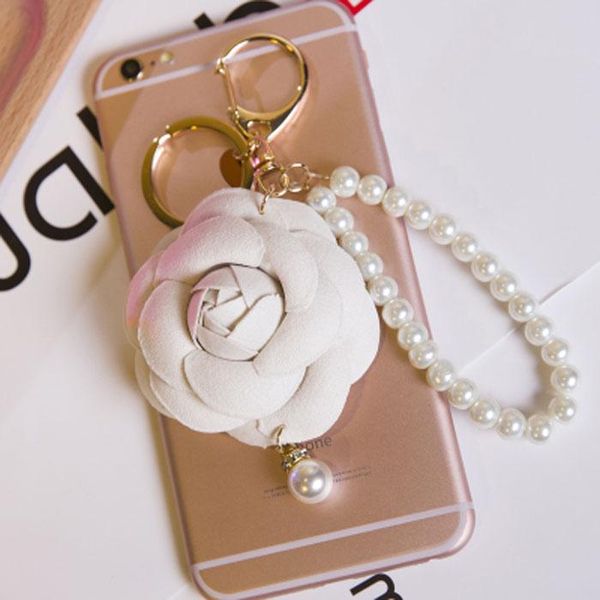 keychains felyskep korean style rose with imitation pearl for women bag or car pendant keyrings jewelry 078wa, Silver
keychains felyskep korean style rose with imitation pearl for women bag or car pendant keyrings jewelry 078wa, Silver