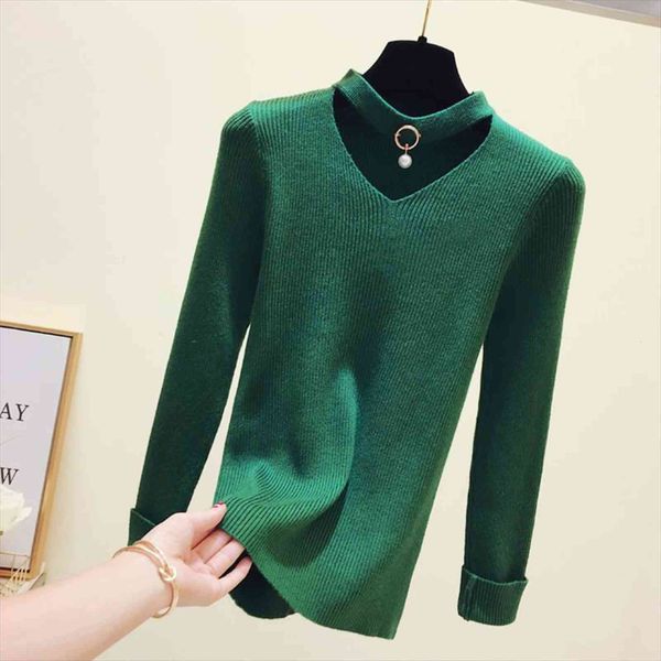 basic women pullover knitted sweater long sleeve v neck autumn winter soft elasticity pull femme black, White;black
basic women pullover knitted sweater long sleeve v neck autumn winter soft elasticity pull femme black, White;black