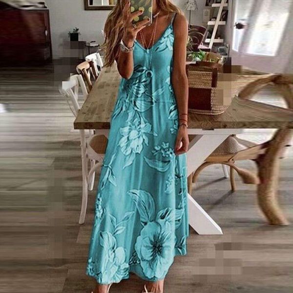 clothes 5xl boho vintage womens dress casual sleeveless camisole v neck floral print summer maxi tank long vestidos, Black;gray
clothes 5xl boho vintage womens dress casual sleeveless camisole v neck floral print summer maxi tank long vestidos, Black;gray