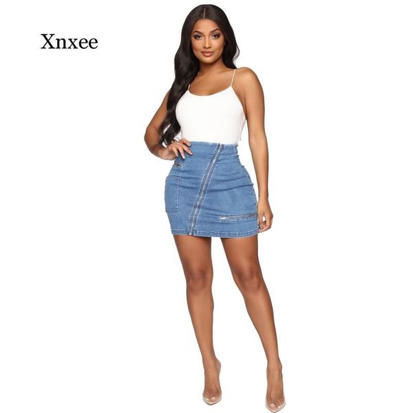 summer women's zipper casual mini denim skirt female elegant tight basic pocket jeans high waist pencil skirts, Black
summer women's zipper casual mini denim skirt female elegant tight basic pocket jeans high waist pencil skirts, Black