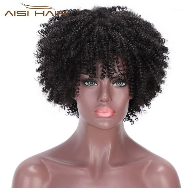 hair afro kinky curly wig nature black with bangs synthetic short wigs for women heat resistant fiber hair1
hair afro kinky curly wig nature black with bangs synthetic short wigs for women heat resistant fiber hair1