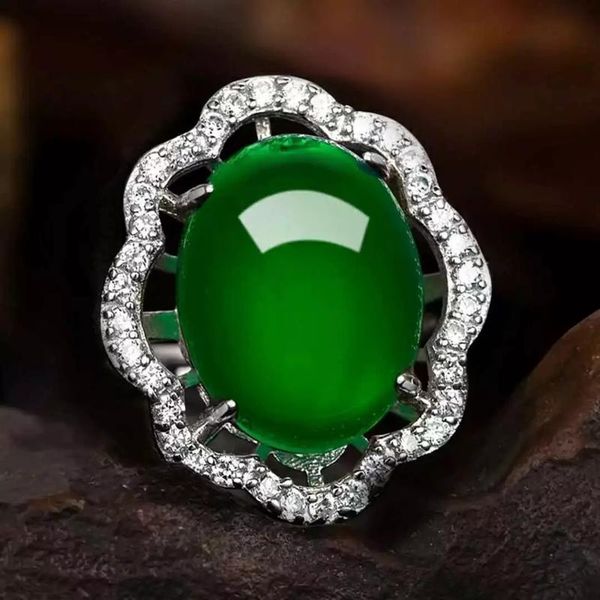 cluster rings vintage ethnic natural green jade emerald for women 925 silver gemstone wedding engagement ring jewelry lady gifts, Golden;silver
cluster rings vintage ethnic natural green jade emerald for women 925 silver gemstone wedding engagement ring jewelry lady gifts, Golden;silver