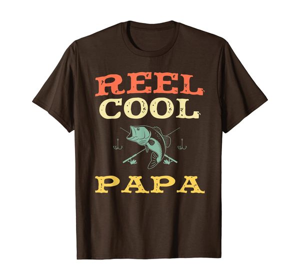 Reel Cool Papa Fishing Father' Day Funny Vintage Gift T-Shirt, Mainly pictures
Reel Cool Papa Fishing Father' Day Funny Vintage Gift T-Shirt, Mainly pictures