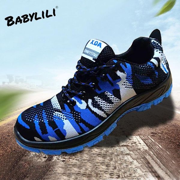 boots men's anti-smashing safety shoes mesh breathable work anti-puncture deodorant protective camouflage lace-up non-slip, Black
boots men's anti-smashing safety shoes mesh breathable work anti-puncture deodorant protective camouflage lace-up non-slip, Black