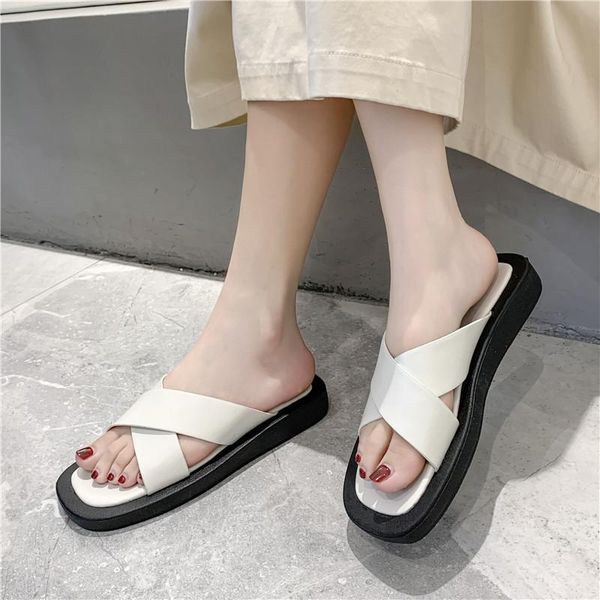 slippers corporis 2021 summer women casual ladies shoes flat with comfortable female simple, Black
slippers corporis 2021 summer women casual ladies shoes flat with comfortable female simple, Black