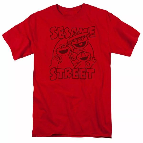 sesame street group crunch t shirt mens licensed classic tv oscar elmo red, White;black
sesame street group crunch t shirt mens licensed classic tv oscar elmo red, White;black