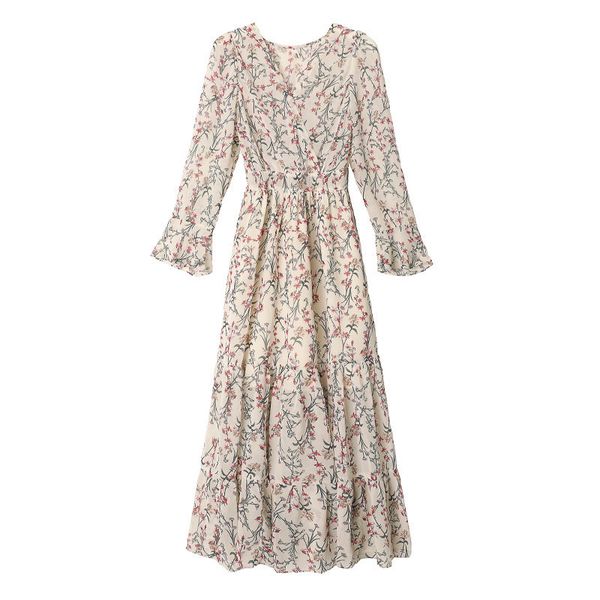 casual dresses vestidos femininos floral manga longa a-line vestido outono e inverno estilo coreano com decote em v casual doce senhoras rou, Black;gray
casual dresses vestidos femininos floral manga longa a-line vestido outono e inverno estilo coreano com decote em v casual doce senhoras rou, Black;gray