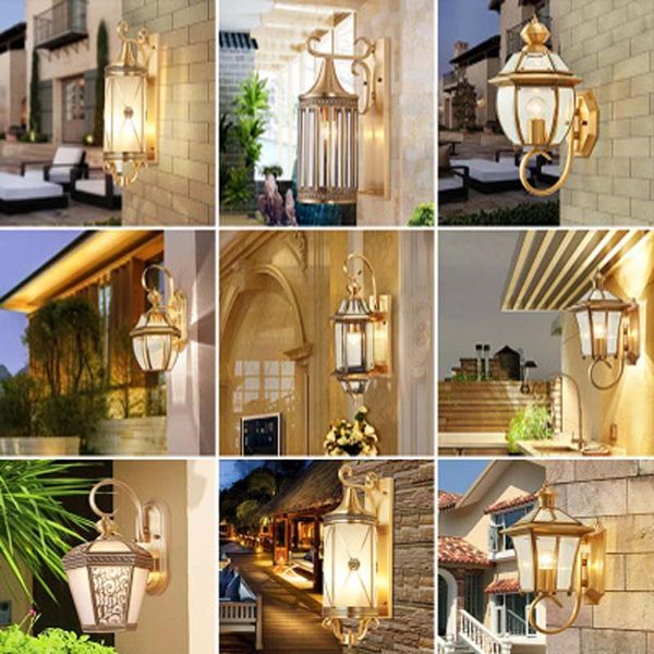 outdoor wall lamps ip65 waterproof nordic copper light villa decoration lighting balcony aisle corridor all lamp
outdoor wall lamps ip65 waterproof nordic copper light villa decoration lighting balcony aisle corridor all lamp