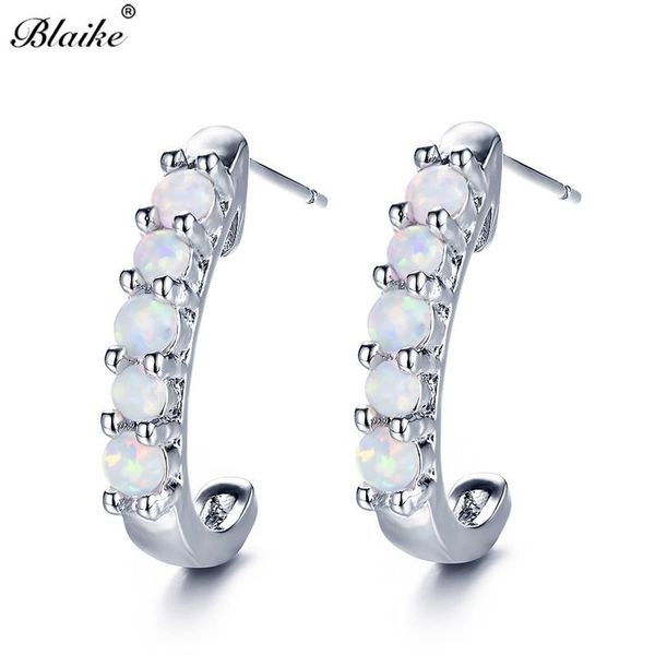 stud blaike 925 sterling silver half circle earrings for women mystic birthstone blue white fire opal female wedding, Golden;silver
stud blaike 925 sterling silver half circle earrings for women mystic birthstone blue white fire opal female wedding, Golden;silver