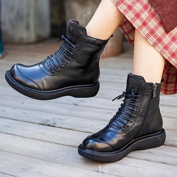 boots yourseason ladies genuine leather winter shoes 2021 handmade warm round toe concise women vintage lace-up zip, Black
boots yourseason ladies genuine leather winter shoes 2021 handmade warm round toe concise women vintage lace-up zip, Black