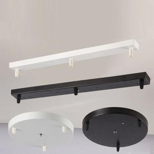 pendant lamps 30cm round, 70cm rectangle black or white metal painted ceiling plate for diy lighting accessories
pendant lamps 30cm round, 70cm rectangle black or white metal painted ceiling plate for diy lighting accessories