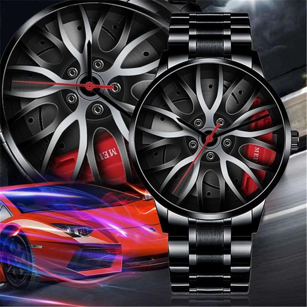 wristwatches fashion mens car wheel watches luxury stainless steel waterproof watch for men quartz wrist male clock relogio masculino, Slivery;brown
wristwatches fashion mens car wheel watches luxury stainless steel waterproof watch for men quartz wrist male clock relogio masculino, Slivery;brown