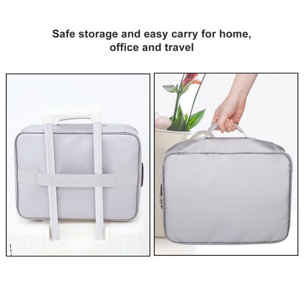 storage bags file fireproof document organizer bag with money home office travel safe combination lock
storage bags file fireproof document organizer bag with money home office travel safe combination lock
