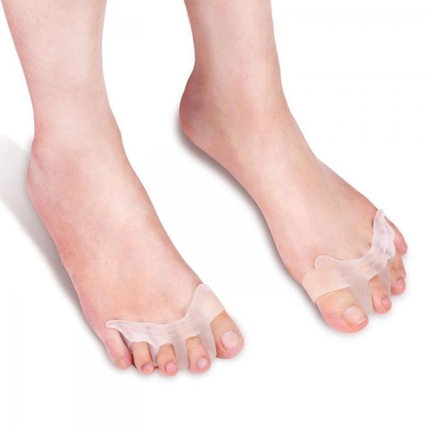 1pair toe separator bunion corrector ortics feet bone thumb adjuster correction pedicure sock straightener separators ankle support, Blue;black
1pair toe separator bunion corrector ortics feet bone thumb adjuster correction pedicure sock straightener separators ankle support, Blue;black