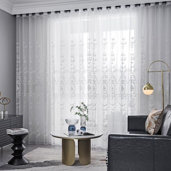 modern curtain white window screen embroidery living room bedroom european style finished & drapes
modern curtain white window screen embroidery living room bedroom european style finished & drapes