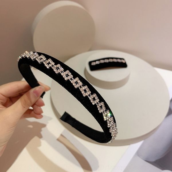 kizs korean bandwater drill hairband bangs with black velvet simple headbands versatile geometric square chain rhinestone bb clip hair, Silver
kizs korean bandwater drill hairband bangs with black velvet simple headbands versatile geometric square chain rhinestone bb clip hair, Silver