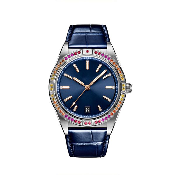 ladies luxury watch waterproof design aaaaa carries imported 9015 mechanical movement of high quality, Slivery;brown
ladies luxury watch waterproof design aaaaa carries imported 9015 mechanical movement of high quality, Slivery;brown