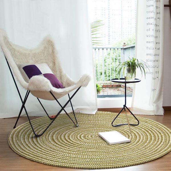 drop ship handmade weave round carpet for living room solid computer chair area rug children play floor mat cloakroom tatami carpets
drop ship handmade weave round carpet for living room solid computer chair area rug children play floor mat cloakroom tatami carpets