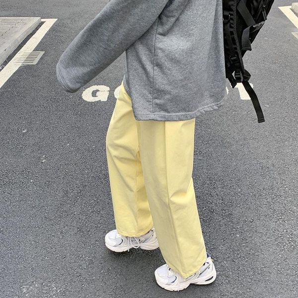 spring summer casual pants men's fashion solid color joggers sweatpants mens streetear korean loose straight wide leg men, Black
spring summer casual pants men's fashion solid color joggers sweatpants mens streetear korean loose straight wide leg men, Black