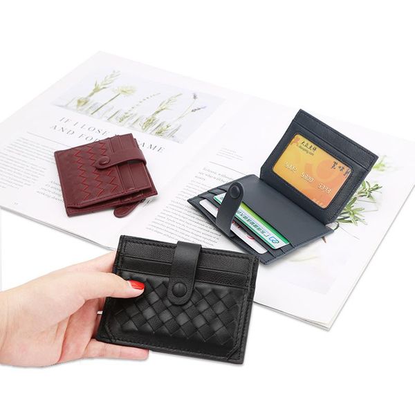 card holders factory direct sales sheepskin holder wallet id business rfid, Brown;gray
card holders factory direct sales sheepskin holder wallet id business rfid, Brown;gray